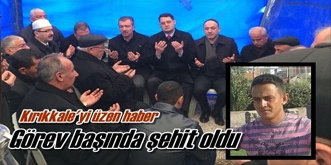 Görev başında kalp krizi geçirdi