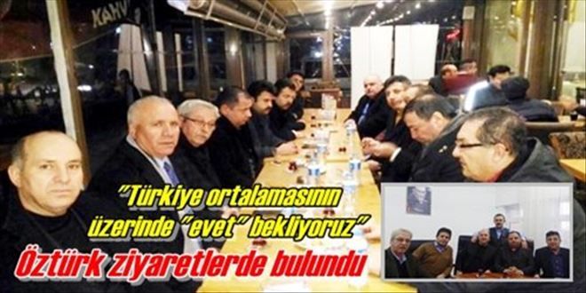 ?Türkiye ortalamasının  üzerinde ?evet? alacağız?