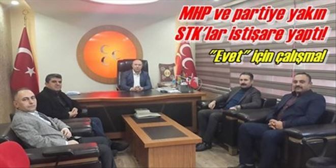 MHP´de referandum istişaresi