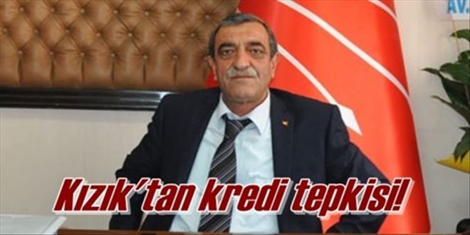CHP´den kredi tepkisi