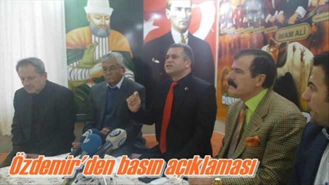 Özdemir´den Basın Açıklaması