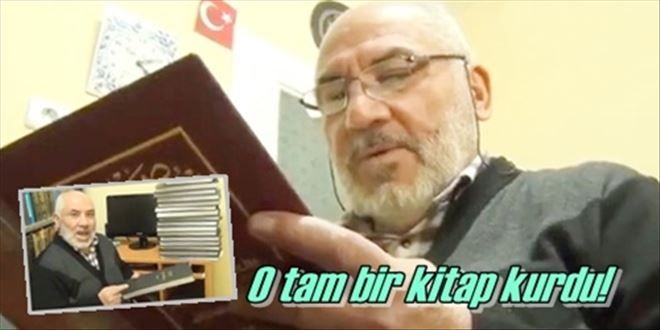 O TAM BİR KİTAP KURDU!