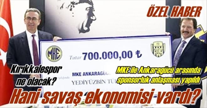 Hani savaş ekonomisi vardı?