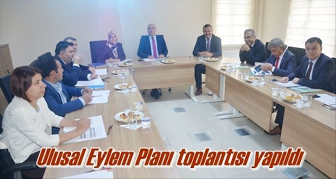 Ulusal Eylem Planı toplantısı yapıldı