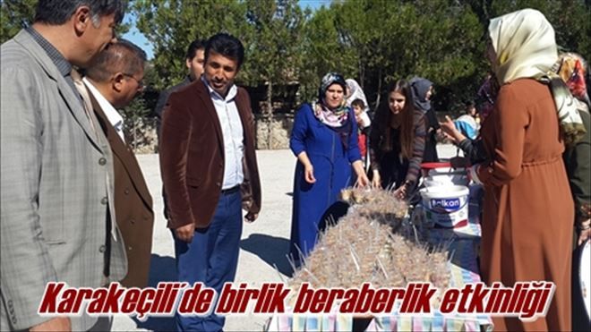 Karakeçili´de birlik beraberlik etkinliği