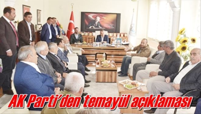 Temayül açıklaması!