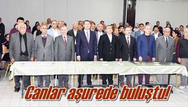 Canlar aşurede buluştu!