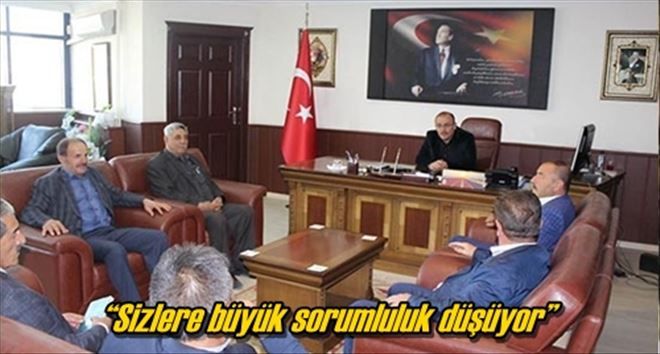 ?Sizlere büyük sorumluluk düşüyor?