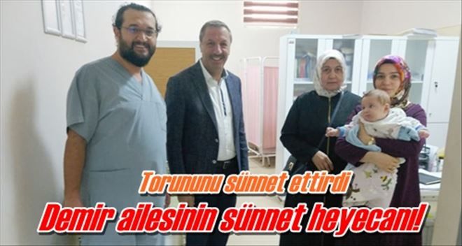 Demir ailesinin sünnet heyecanı!