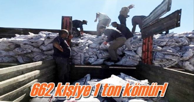 Kömür dağıtımı sürüyor
