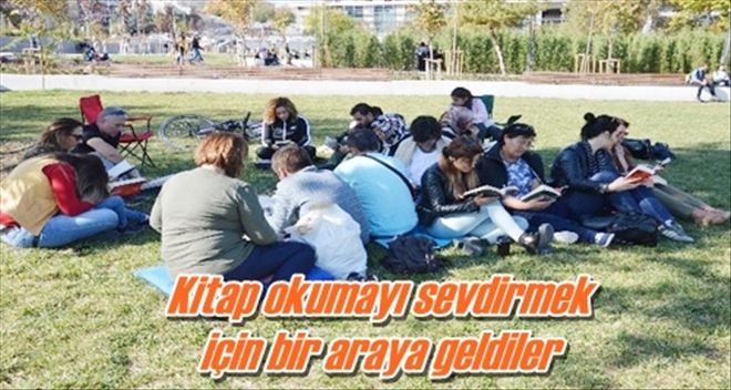Kitap okumayı sevdirmek  için bir araya geldiler