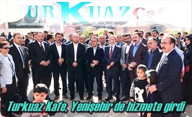 Turkuaz Kafe, Yenişehir´de hizmete girdi