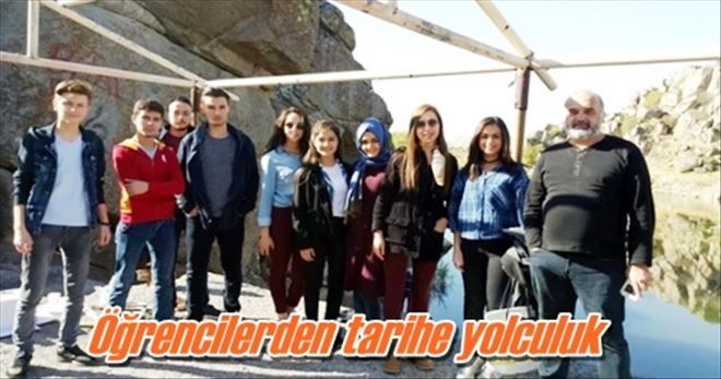 Öğrencilerden tarihe yolculuk