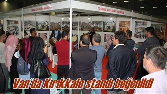 Van´da Kırıkkale standı beğenildi