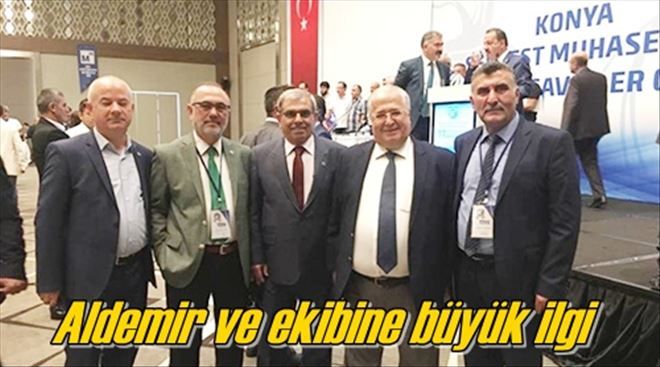 Aldemir ve ekibine büyük ilgi