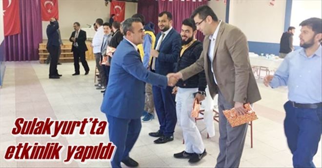 Sulakyurt´ta etkinlik yapıldı
