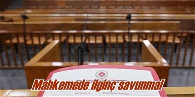 Sınav savunması yaptı!