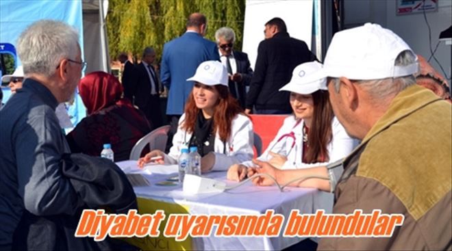 14 Kasım Dünya Diyabet Günü etkinliği yapıldı