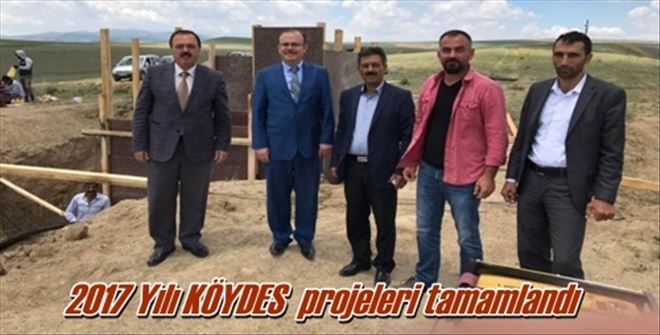 2017 Yılı KÖYDES  projeleri tamamlandı