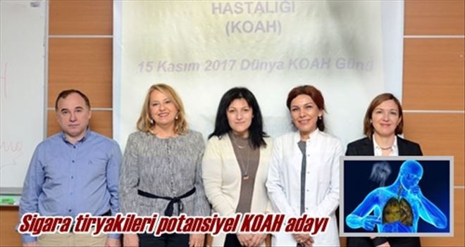 Sigara tiryakileri potansiyel KOAH adayı