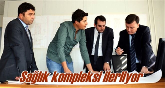 Sağlık kompleksi ilerliyor
