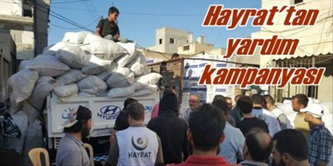 Hayrat´tan yardım kampanyası