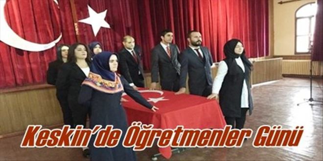 Keskin´de Öğretmenler Günü