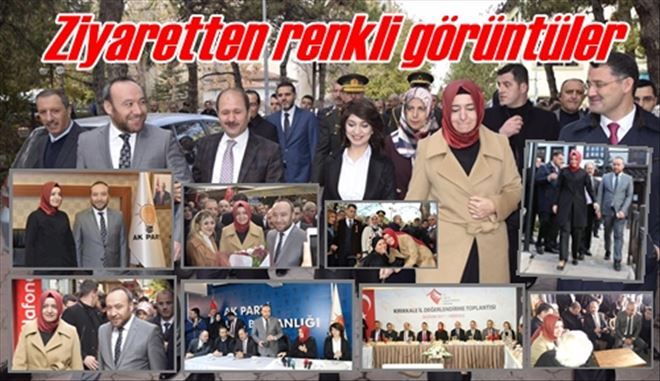 Ziyaretten renkli görüntüler