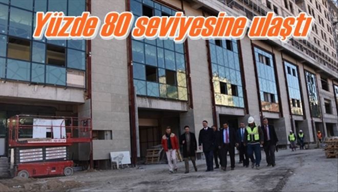 Vali Haktankaçmaz yeni  Adliye binasını inceledi