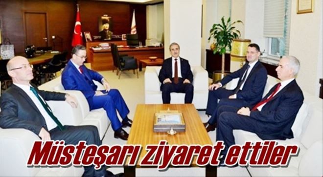 Savunma Sanayi Müsteşarı´na ziyaret