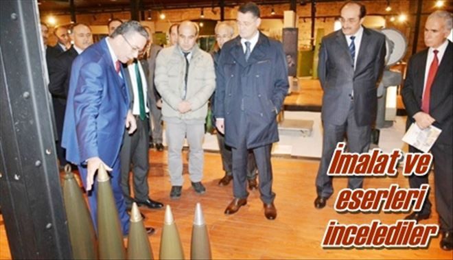 İmalat ve eserleri incelediler