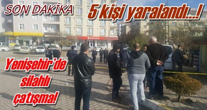 Yenişehir´de silahlı çatışma!