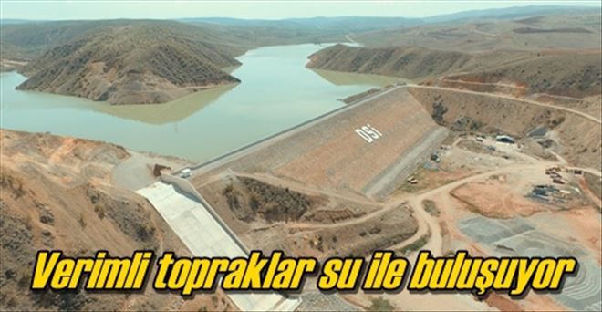 Verimli topraklar su ile buluşuyor