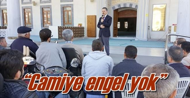 ?Camiye engel yok?