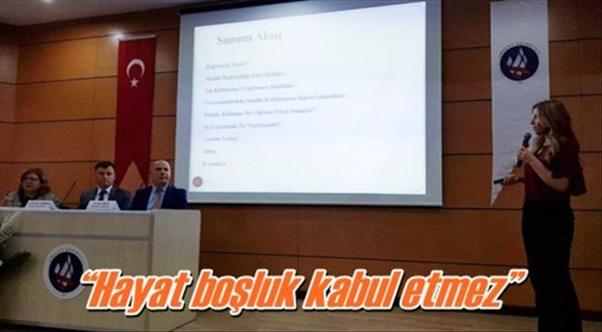 ?Hayat boşluk kabul etmez?