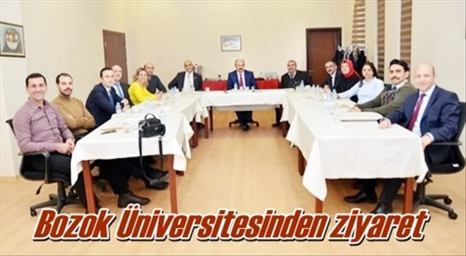 Bozok Üniversitesinden ziyaret