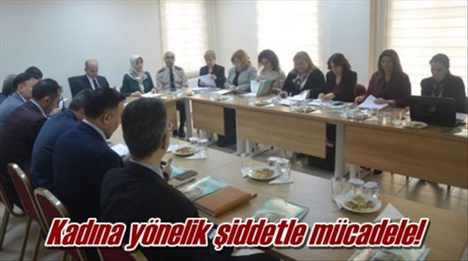 Kadına yönelik şiddetle mücadele!
