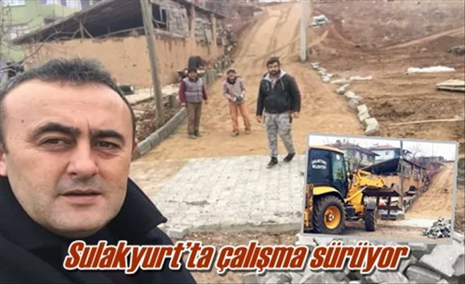 Sulakyurt´ta çalışma sürüyor