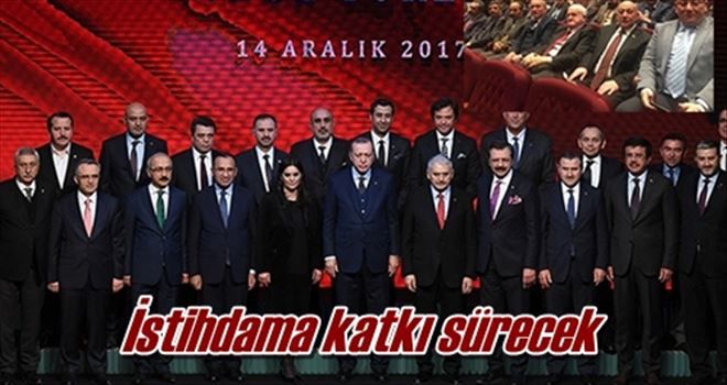 İstihdama katkı sürecek
