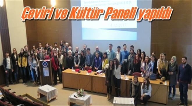 Çeviri ve Kültür Paneli yapıldı