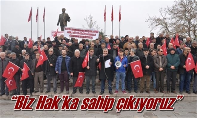 ?Biz Hak´ka sahip çıkıyoruz?