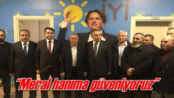 ?Meral hanıma güveniyoruz?