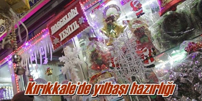 Kırıkkale´de yılbaşı hazırlığı
