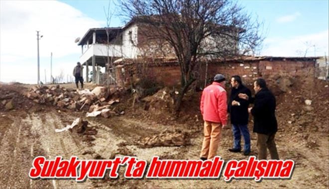 Sulakyurt´ta hummalı çalışma