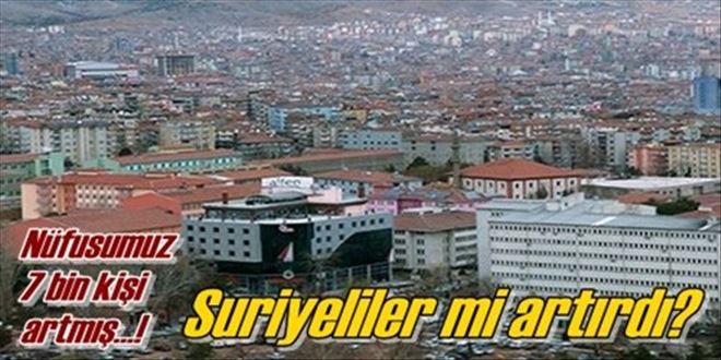 Nüfusumuz biraz arttı!