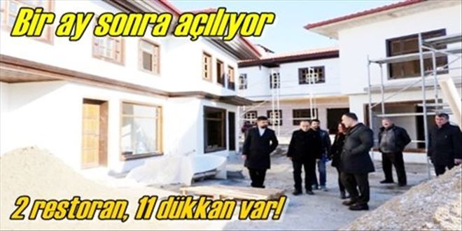 Tarih evler bir ay sonra hizmette