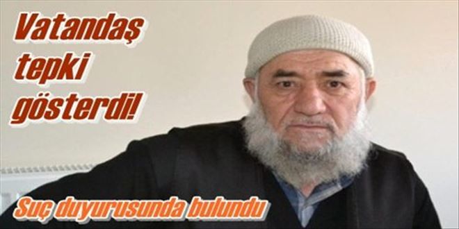 Suç duyurusunda bulundu!