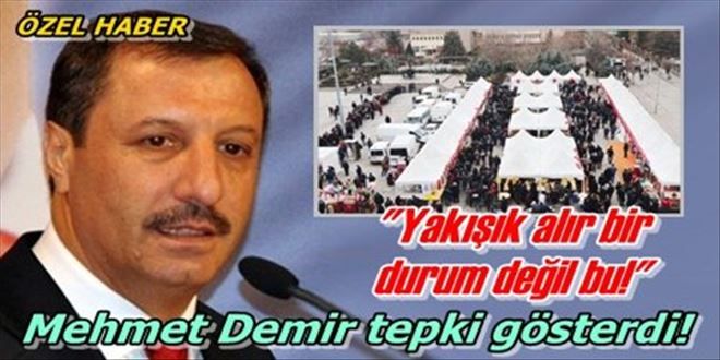 Mehmet Demir´den tepki!