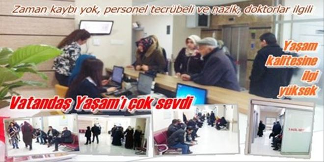 Zaman kaybı yok, personel tecrübeli ve nazik, doktorlar ilgili