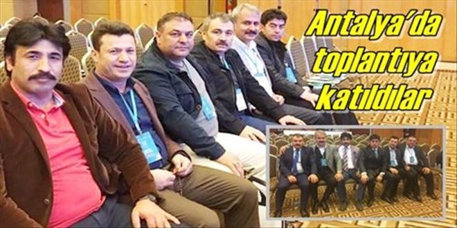 Başkanlar istişareye katıldı